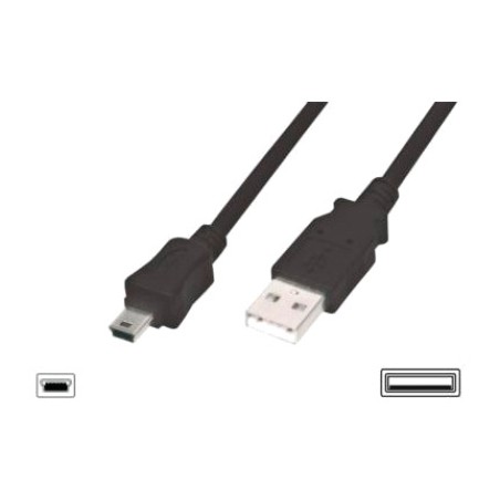 kabel mini usb z wtykiem typu a 2.0 5pin 1,8m