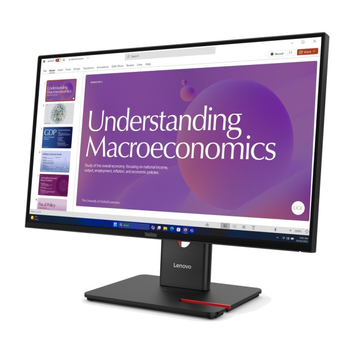 LENOVO Monitor profesional para oficina THINKVISION-T24D-40