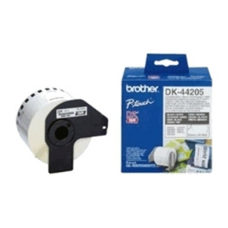 continuous tape roll for label printer dk-papel-removible 62mm x 30,48m