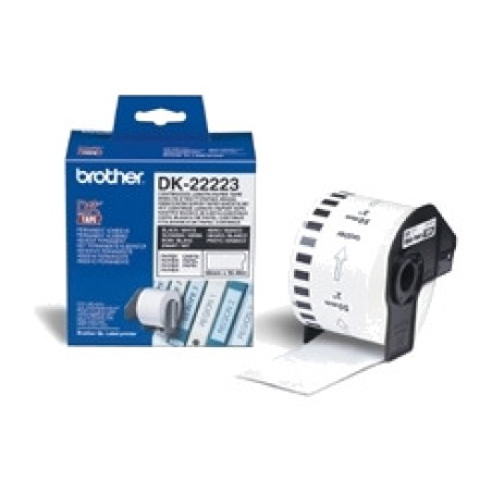 endlosbandrolle für etikettendrucker dk-papel 50mm x 30,48m