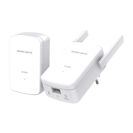 set mit 2 gigabit-powerline-adaptern mit wlan mp510 av1000 300mbps