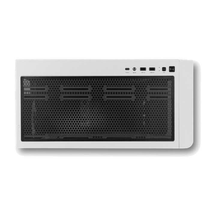 NOX Boîtier gaming moyen tour ATX avec verre incurvé et ARGB