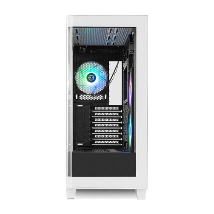 NOX ATX-Gaming-Midi-Tower-Gehäuse mit gebogenem Glas und