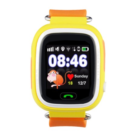 smartwatch per bambini con gps anti-smarrimento e schermo da 1,22 pollici kids-way