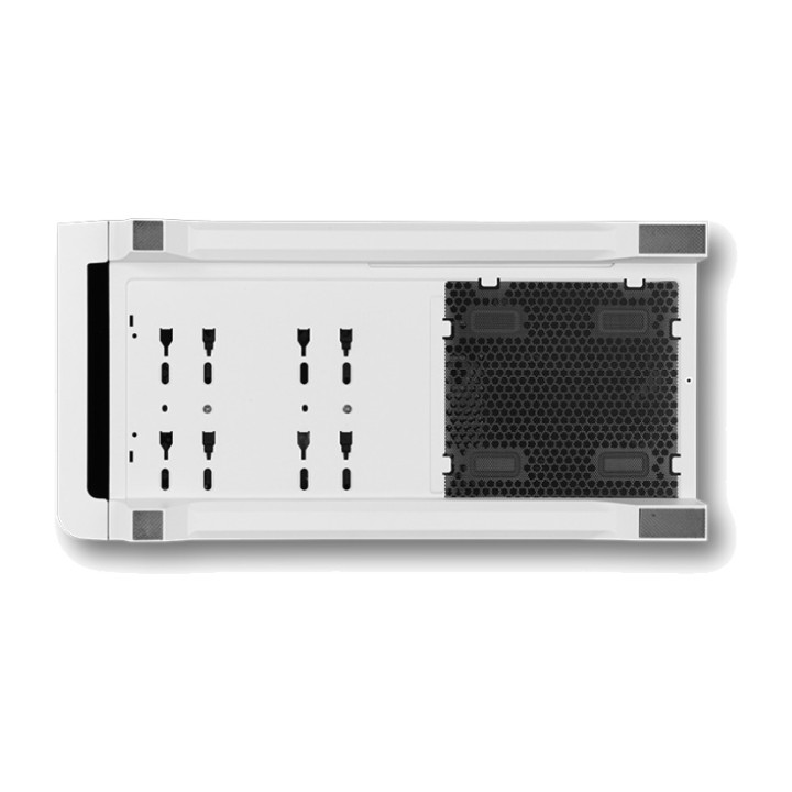 NOX Boîtier gaming moyen tour ATX avec verre incurvé et ARGB