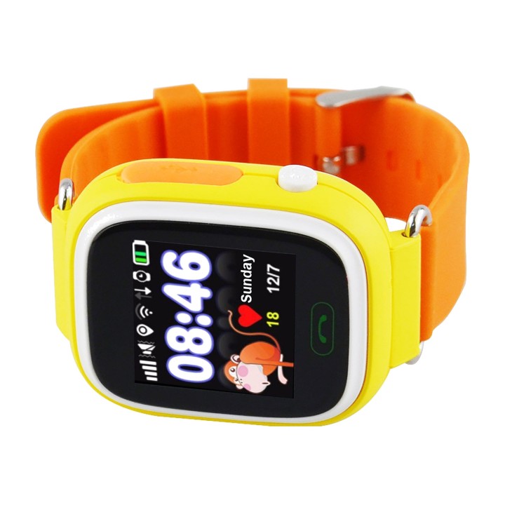 LEOTEC Kinder-Smartwatch mit GPS-Ortung und
