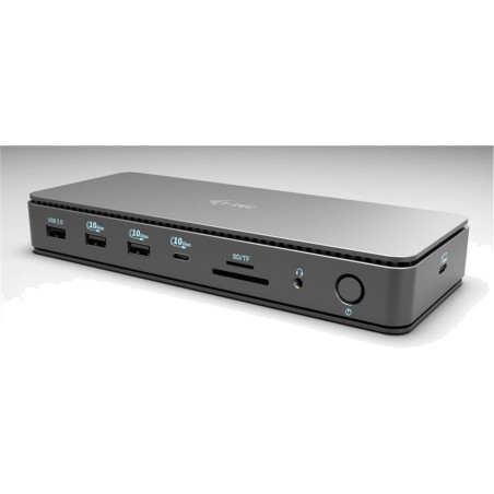station d’accueil thunderbolt 4 13-en-1 pour 2 moniteurs tb4dualdpdockpdpro gen3