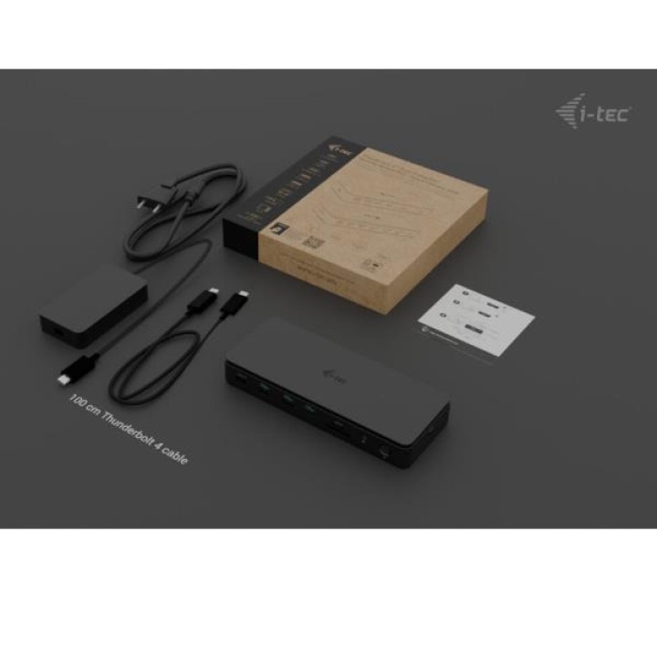 I-TEC Docking station Thunderbolt 4 13 en 1 para 2 monitores