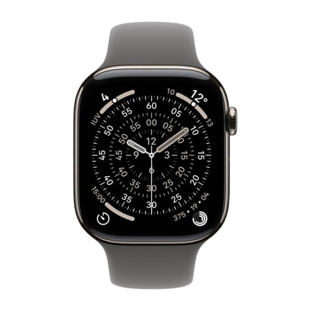 smartwatch con cassa in titanio, gps e connettività mobile watch-series-11-cellular 42mm sport-band