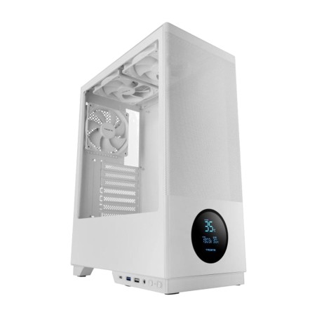 mid-tower gaming pc case with tempered glass sagitta-20-atx