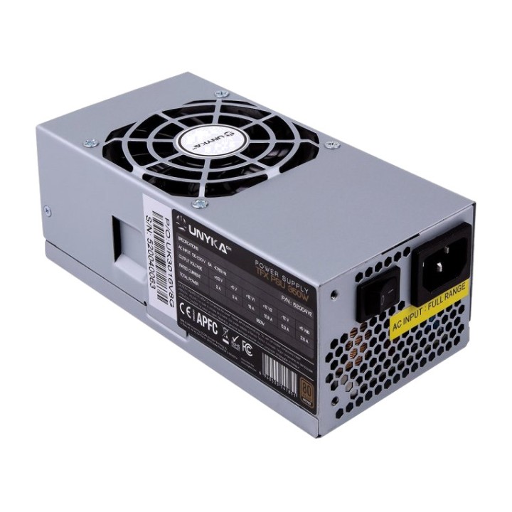 UNYKACH Alimentatore TFX 80 Plus Bronze per PC compatto
