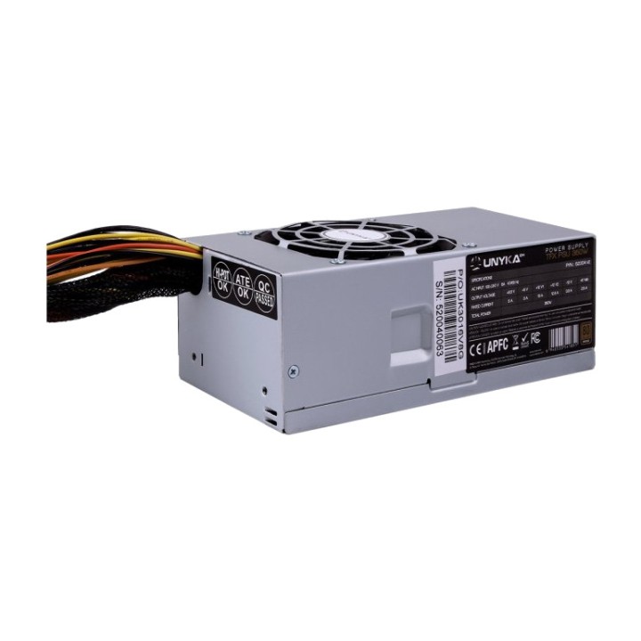 UNYKACH Fuente de alimentación TFX 80 Plus Bronze para PC