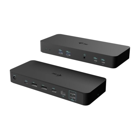 station d’accueil usb-c 10-en-1 pour 3 écrans 4k avec charge power delivery c31intgtri4kdocpd intelligent-tripledock 100w