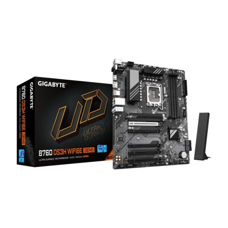 placa base atx para intel b760 ds3h wifi6e gen5 lga1700
