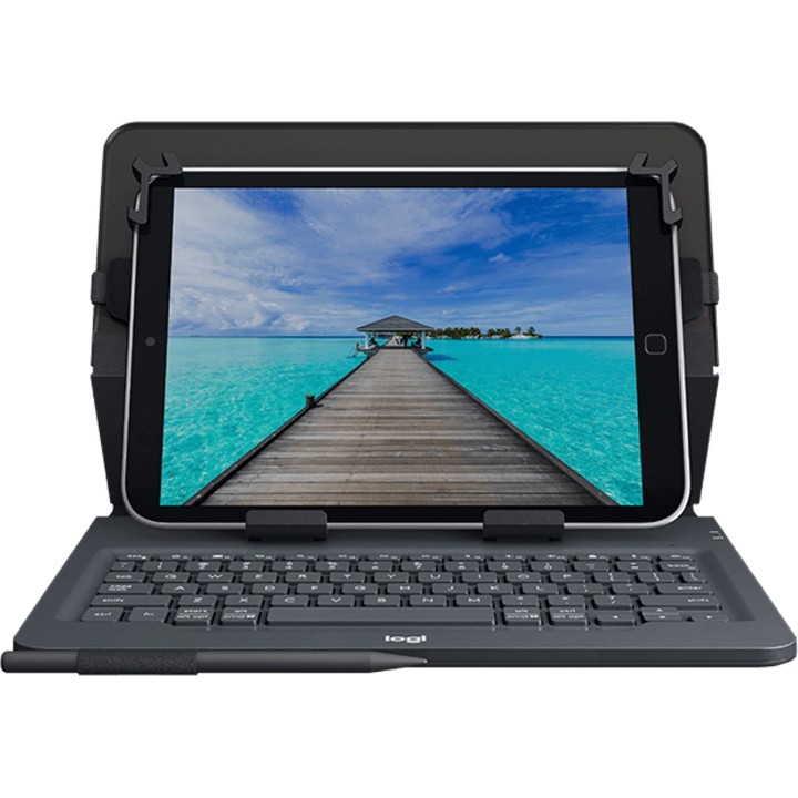 LOGITECH Étui folio avec clavier Bluetooth pour tablette de