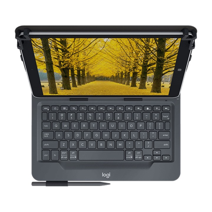 LOGITECH Folio case with Bluetooth keyboard for 9 to 10-inch