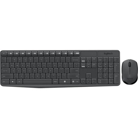 wireless keyboard and mouse combo in international english mk235 qwerty-int