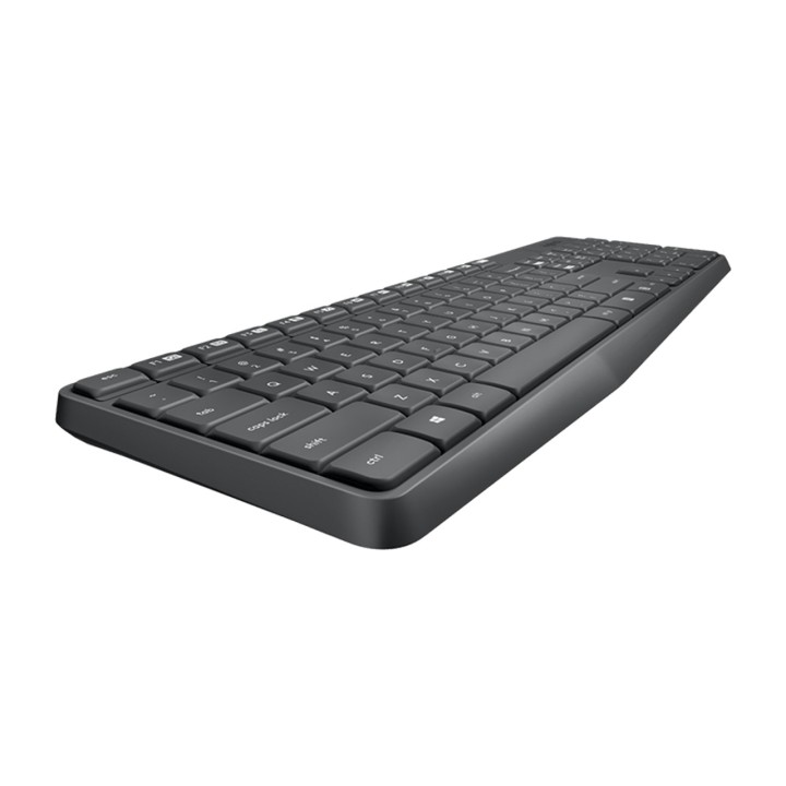 LOGITECH Combo tastiera e mouse wireless in inglese