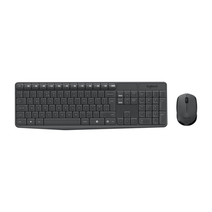 LOGITECH Ensemble clavier et souris sans fil en portugais