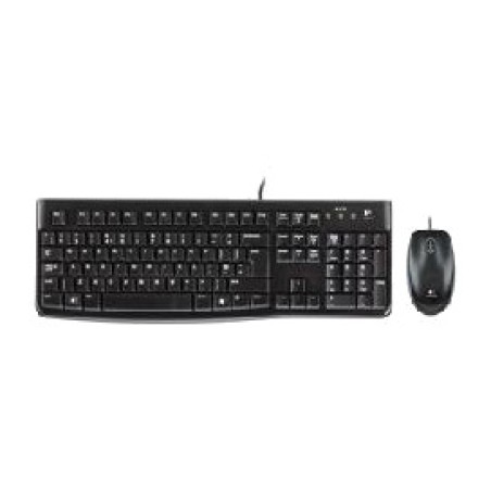 tastatur-maus-kombination mit usb-kabel, us-englisch mk120 qwerty-us