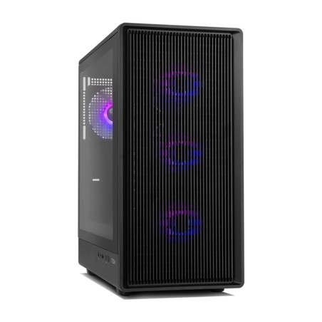 gaming-semitower atx-pc-kabinet med mesh-front og hærdet glas infinity-iota argb gpu-330mm