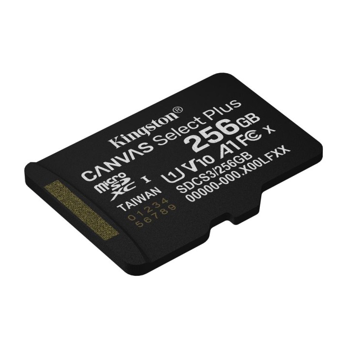 KINGSTON Carte mémoire microSDXC avec adaptateur SD CANVAS