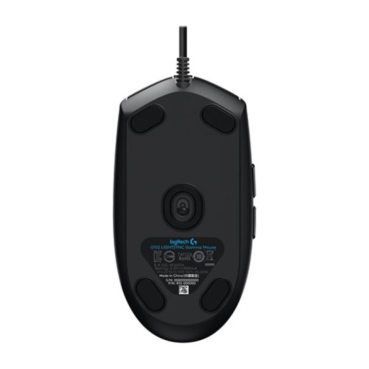 LOGITECH Kabelgebundene Gaming-Maus G102 LIGHTSYNC-8000DPI