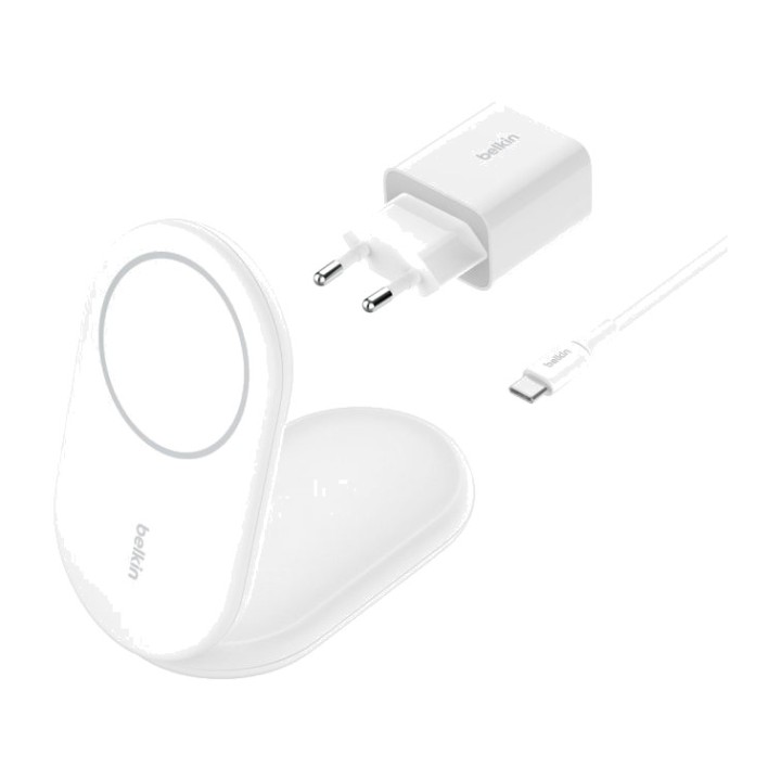 BELKIN Chargeur sans fil magnétique pliable pour téléphone