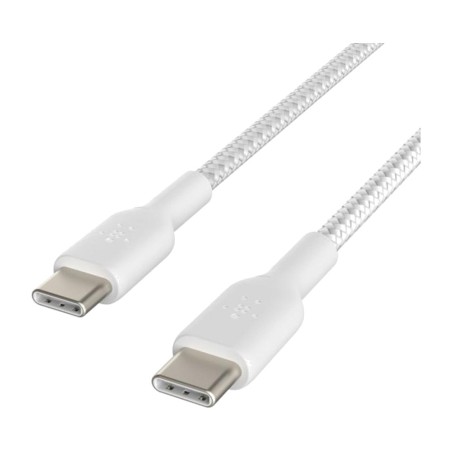 splietaný nabíjací a dátový kábel s dvoma konektormi usb-c cab004bt 100 cm