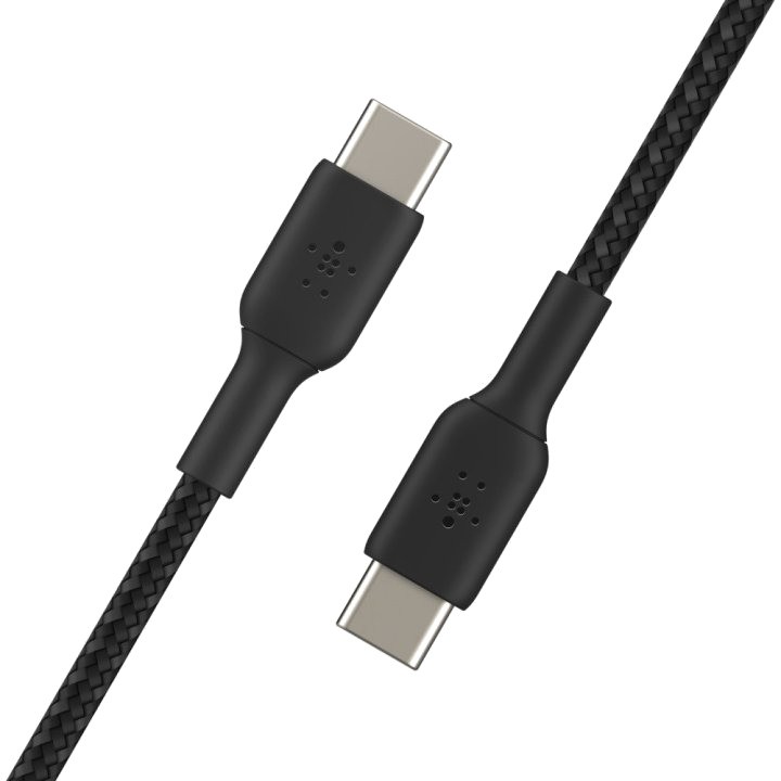 BELKIN Cablu împletit de încărcare și date cu doi conectori