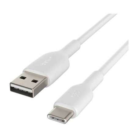 charging and data cable with usb-a and usb-c connectors cab001bt 15 cm