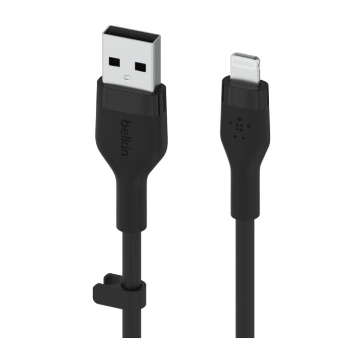 BELKIN Câble en silicone Lightning vers USB-A avec clip