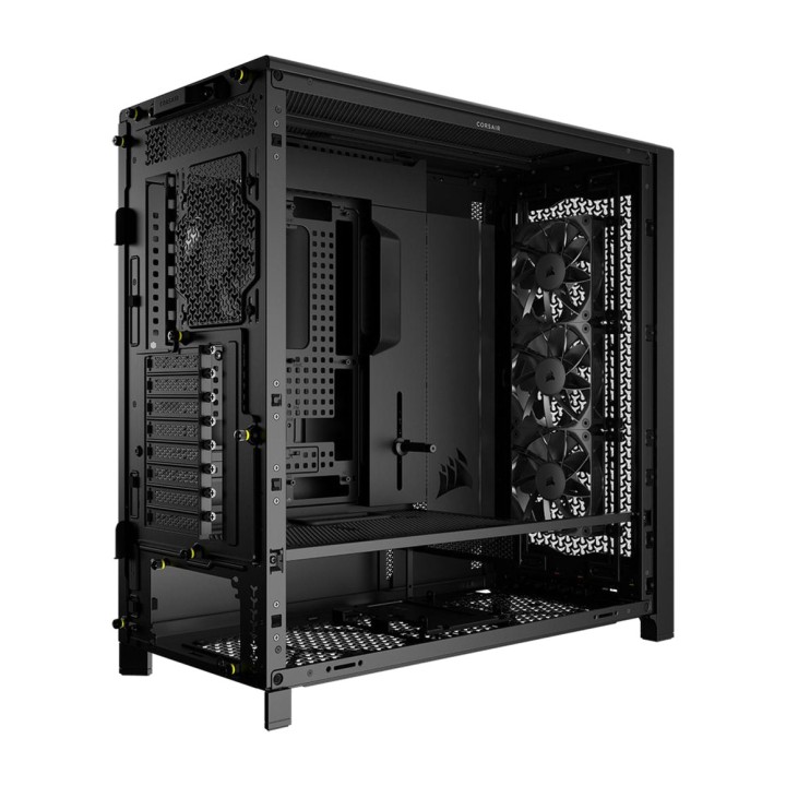 CORSAIR Caixa de PC semi-torre com vidro temperado FRAME