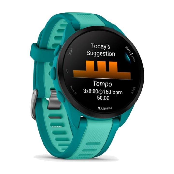 GARMIN GPS running smartwatch with AMOLED display and music