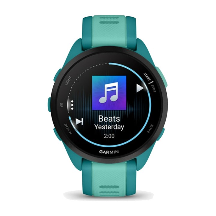 GARMIN GPS running smartwatch with AMOLED display and music