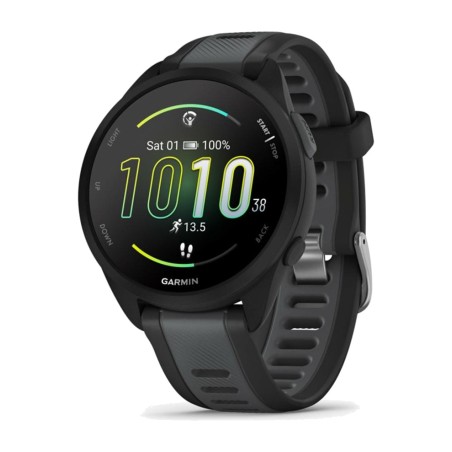 reloj inteligente gps para running con pantalla amoled y almacenamiento de música forerunner-165 music