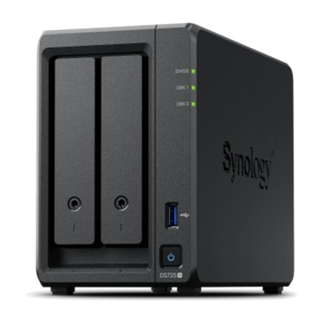 servidor nas de 2 bahías diskstation-ds725+ 4gb-ram