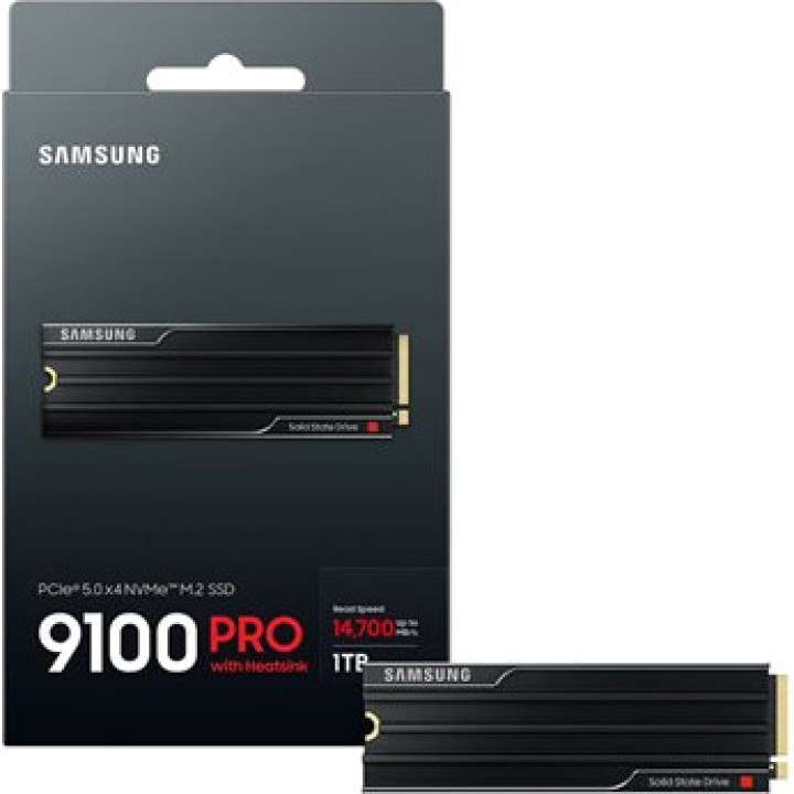 SAMSUNG SSD M.2 NVMe con disipador 9100 PRO 1TB MZ-VAP1T0CW