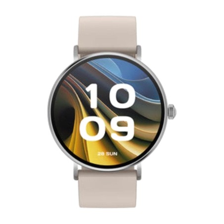 smartwatch with 1.32-inch amoled display and additional strap smartee-duo-velvet 9656