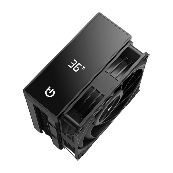 HIDITEC CPU cooler with 6 copper heatpipes and one fan
