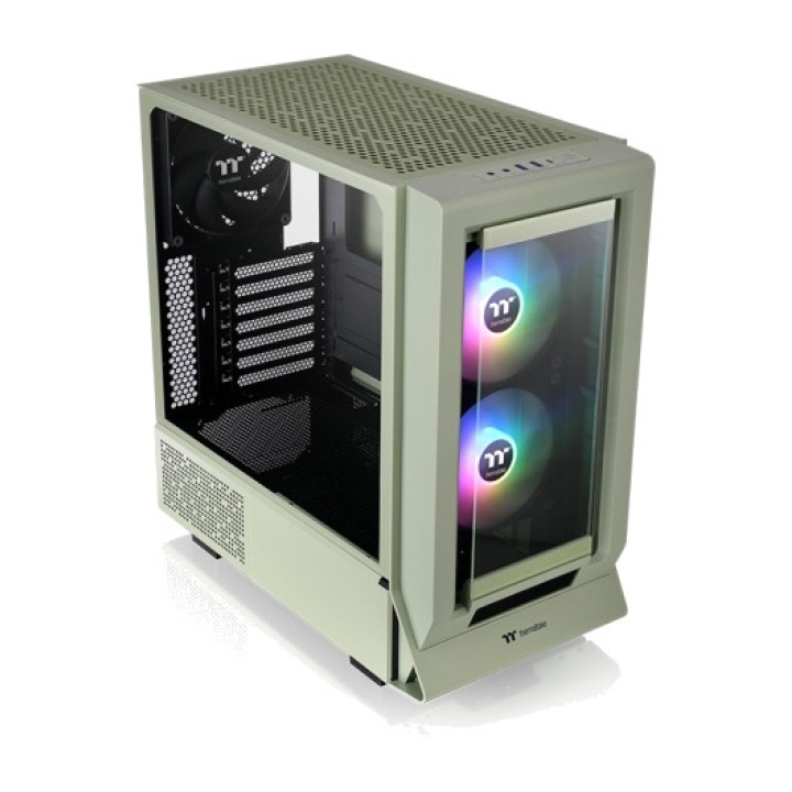 THERMALTAKE Midi-Tower-PC-Gehäuse mit gehärtetem Glas CERES