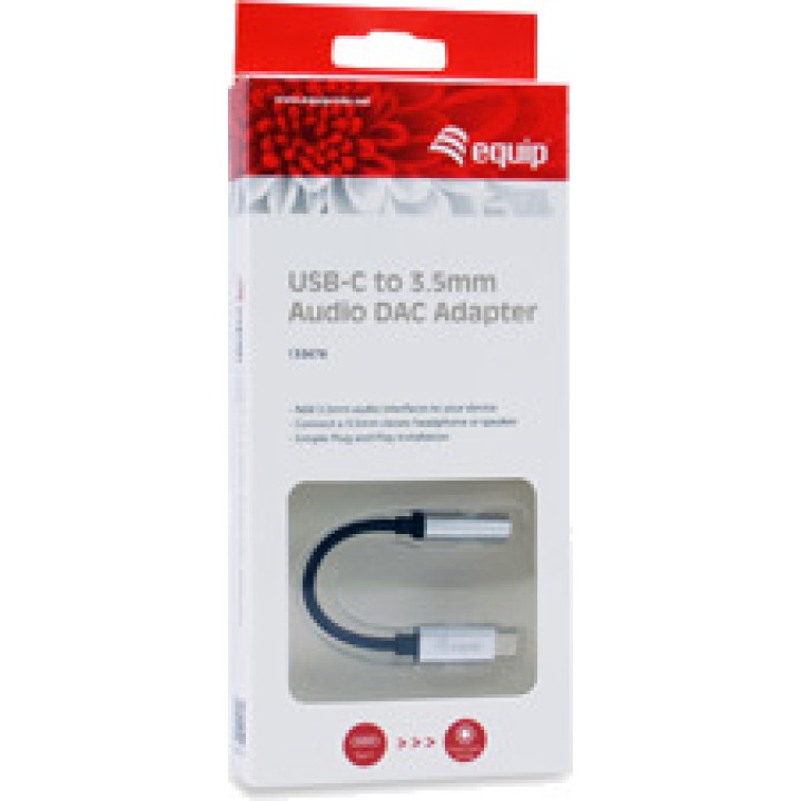 EQUIP Cavo adattatore da USB-C a jack per cuffie 3,5MM 4PIN