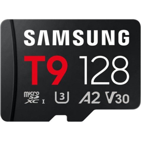uhs-i microsdxc memory card t9 128gb u3 v30 a2 mb-mh128t