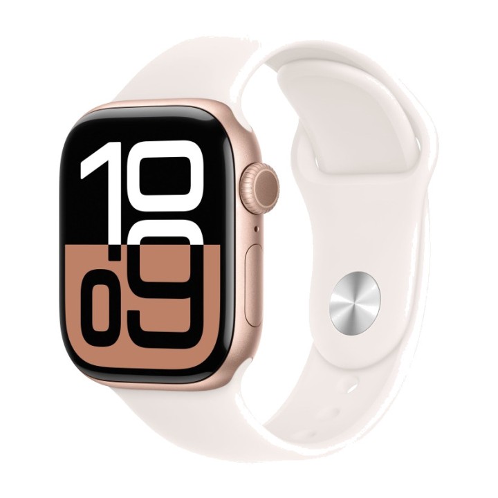 APPLE Montre connectée avec boîtier en aluminium, GPS et