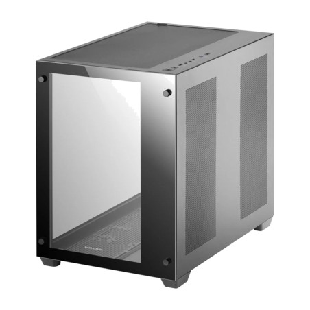 xxl datorchassi med dubbla fönster av härdat glas mc-v3-e-atx