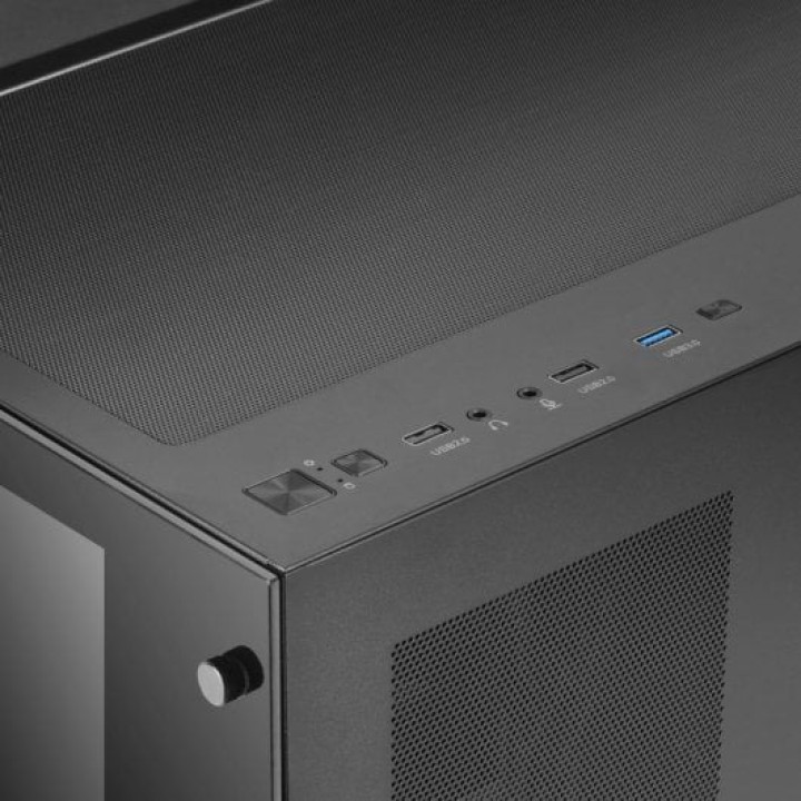 MARS GAMING Caja para PC torre XXL con doble ventana de