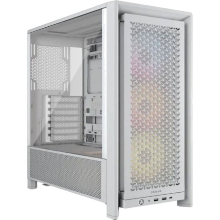 caja de pc semitorre con cristal templado frame 4000d