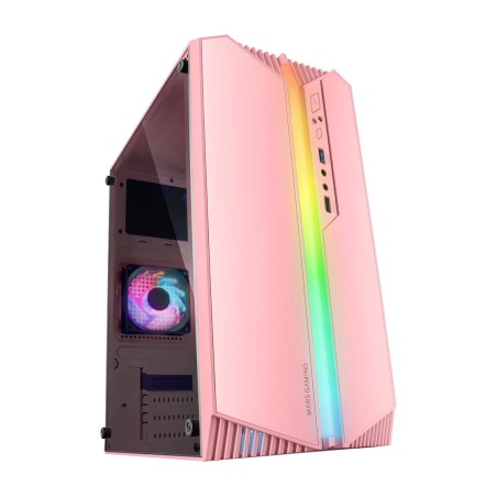 kompakt pc-kabinet med forbelysning mc-s1 micro-atx argb 80mm