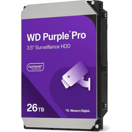 3.5-inch internal hard drive for video surveillance purple-pro wd260purp 26tb 7200rpm