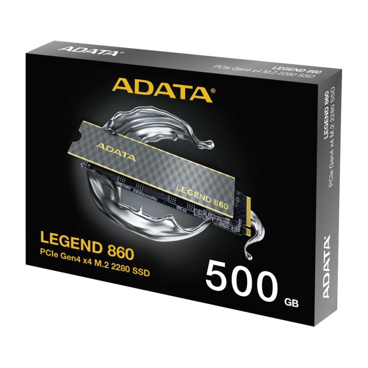 ADATA M.2 NVMe SSD LEGEND 860 500GB-PCIE 4.0 SLEG-860-500GCS
